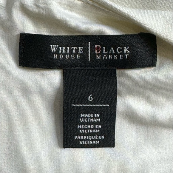 WHBM Colorblock Sheath Dress Sz 6 - Picture 13 of 15